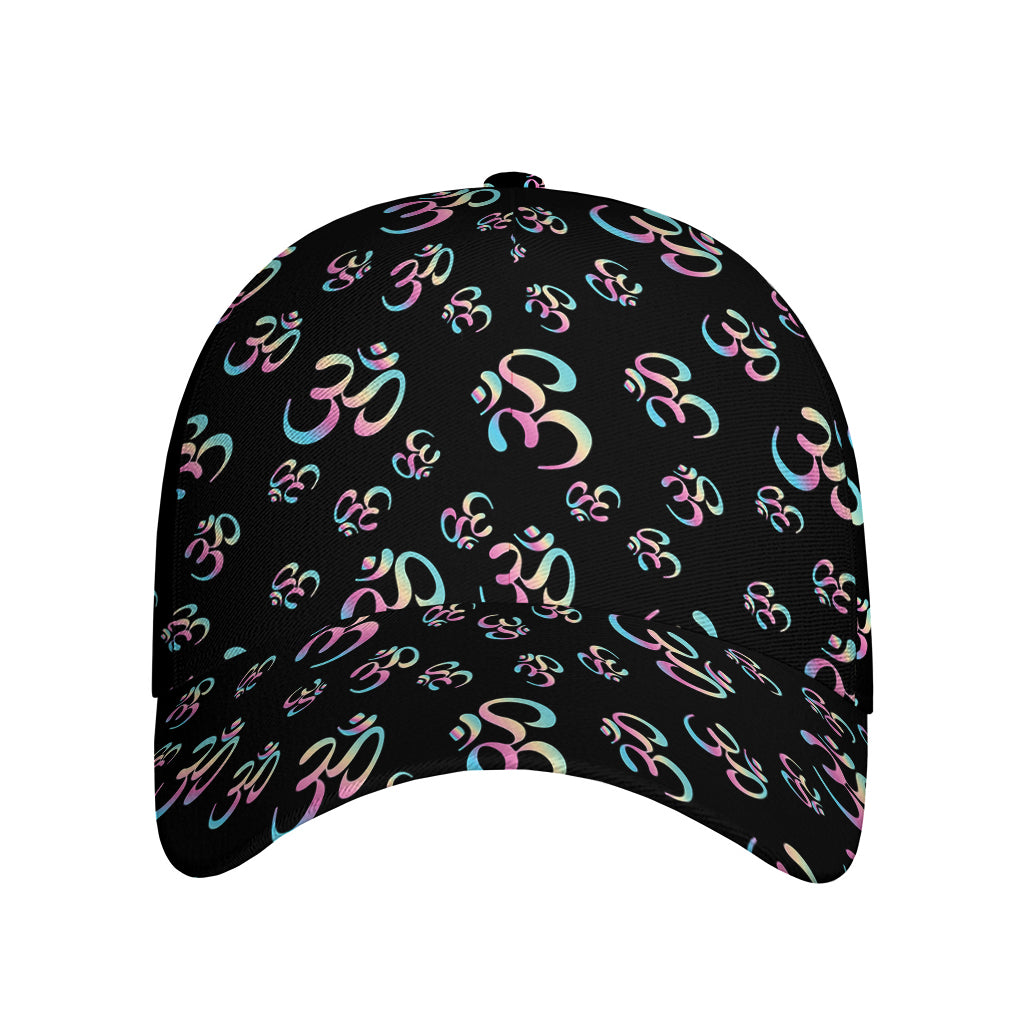 Om Sign Pattern Print Baseball Cap
