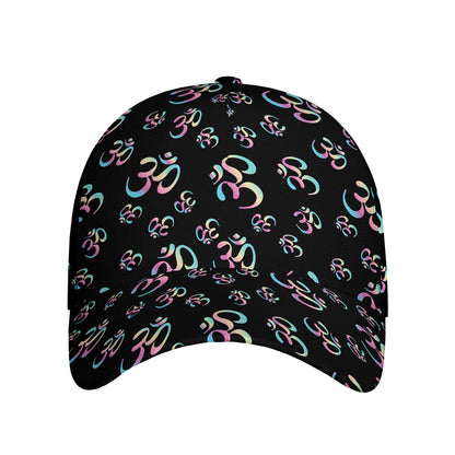 Om Sign Pattern Print Baseball Cap
