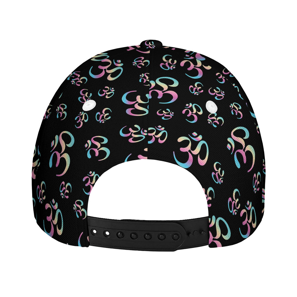 Om Sign Pattern Print Baseball Cap