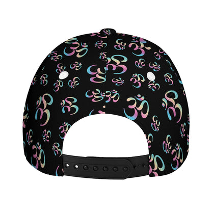 Om Sign Pattern Print Baseball Cap
