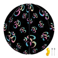 Om Sign Pattern Print Basketball