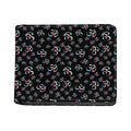 Om Sign Pattern Print Bifold Wallet