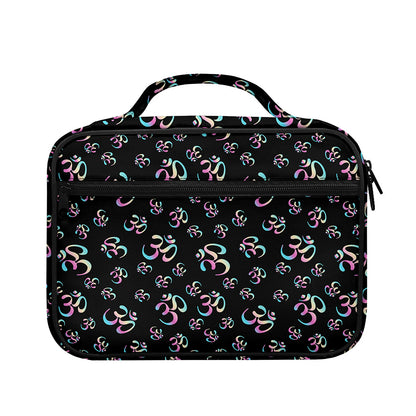 Om Sign Pattern Print Briefcase Bible Bag