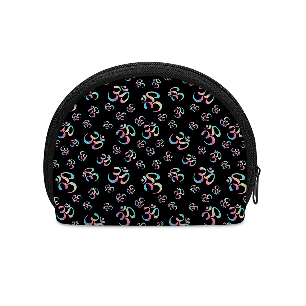 Om Sign Pattern Print Coin Purse