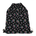 Om Sign Pattern Print Drawstring Bag