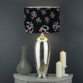 Om Sign Pattern Print Drum Lamp Shade