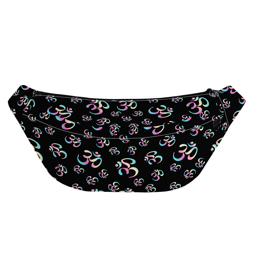 Om Sign Pattern Print Fanny Pack