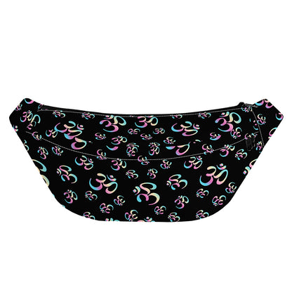 Om Sign Pattern Print Fanny Pack