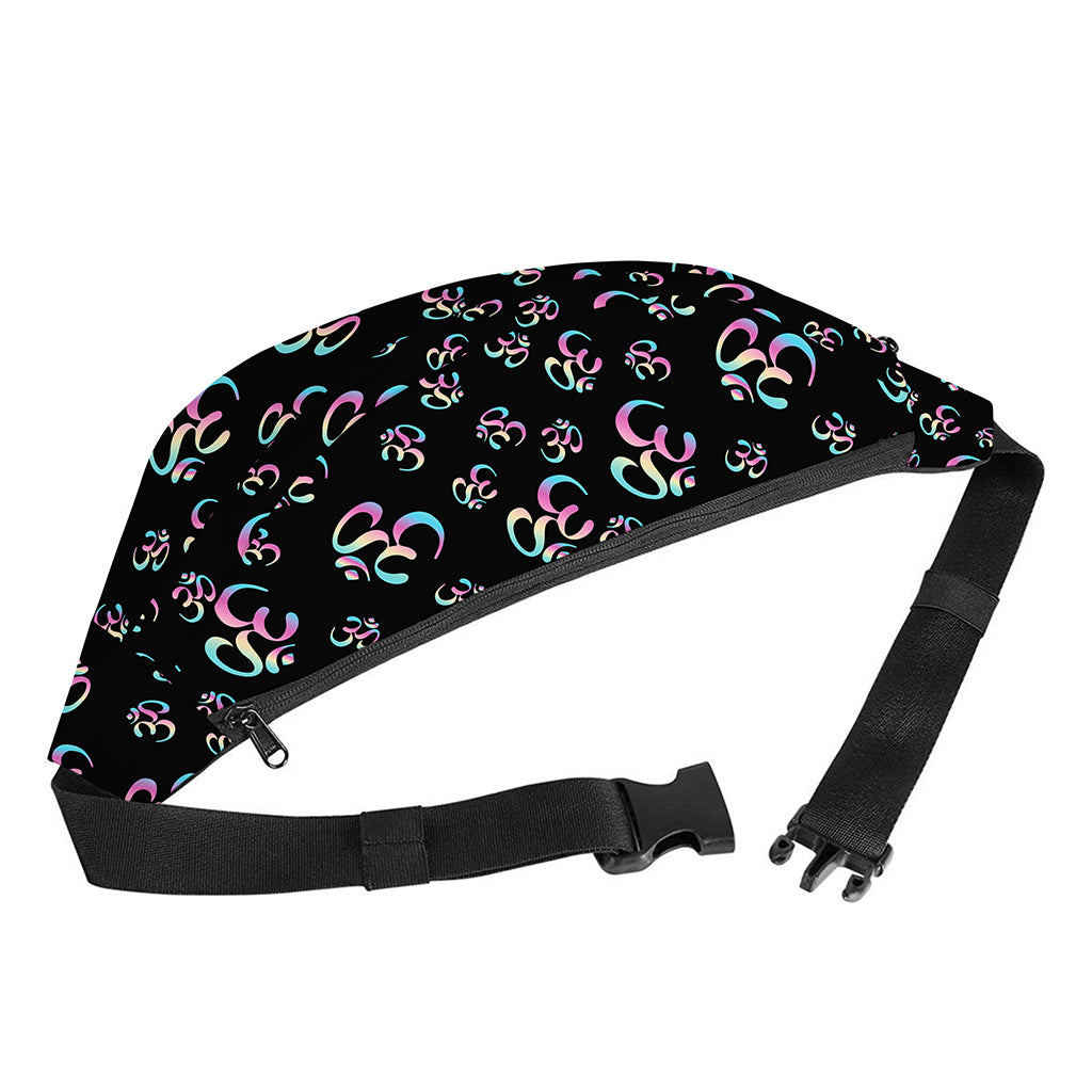 Om Sign Pattern Print Fanny Pack