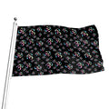 Om Sign Pattern Print Flag