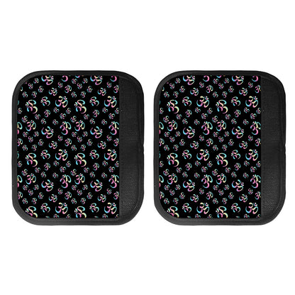 Om Sign Pattern Print Handle Covers