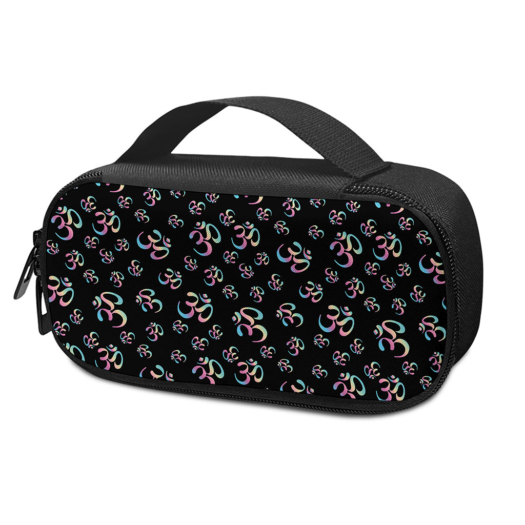 Om Sign Pattern Print Insulin Cooler Travel Case