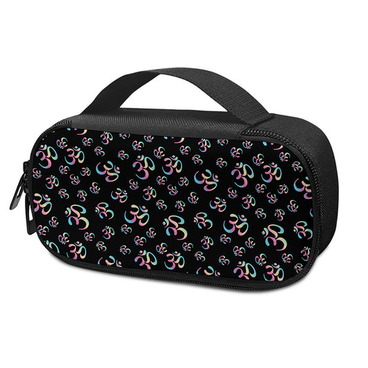 Om Sign Pattern Print Insulin Cooler Travel Case