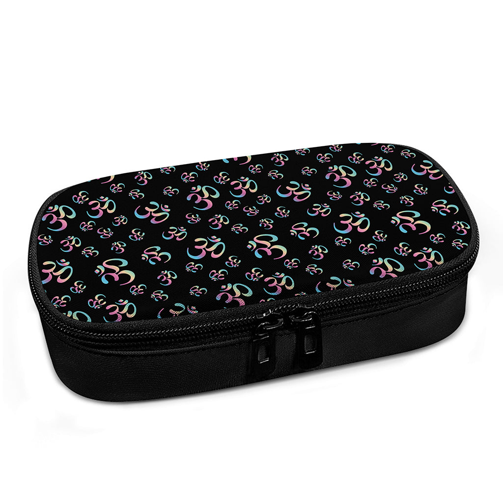 Om Sign Pattern Print Insulin Cooler Travel Case