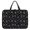 Om Sign Pattern Print Laptop Sleeve With Handle