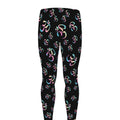 Om Sign Pattern Print Men's Leggings