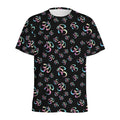 Om Sign Pattern Print Men's Athletic T-Shirt