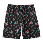 Om Sign Pattern Print Men's Swim Trunks