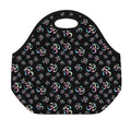Om Sign Pattern Print Neoprene Lunch Bag
