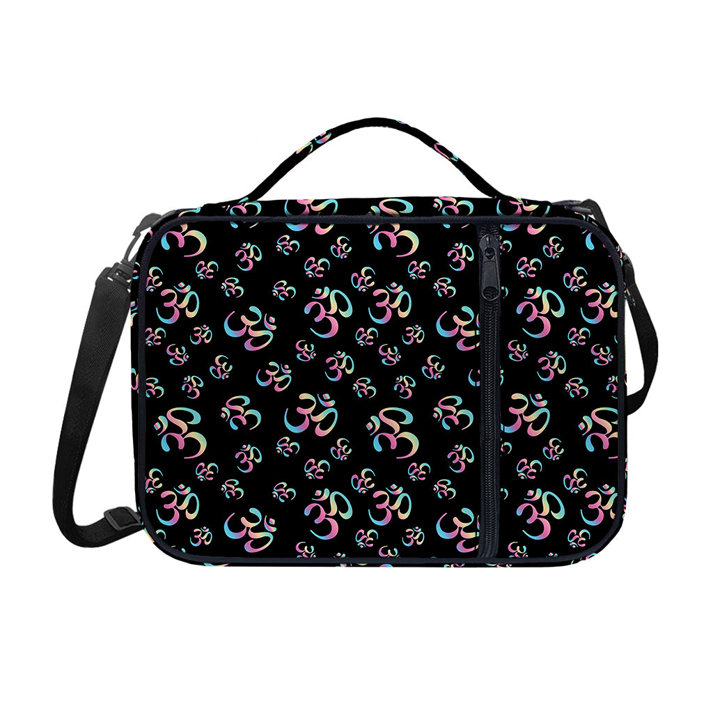 Om Sign Pattern Print Shoulder Strap Bible Bag