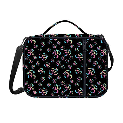 Om Sign Pattern Print Shoulder Strap Bible Bag
