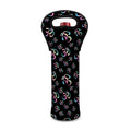 Om Sign Pattern Print Single Neoprene Wine Tote