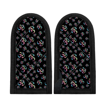 Om Sign Pattern Print Skillet Handle Cover