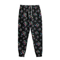 Om Sign Pattern Print Sweatpants