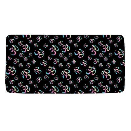 Om Sign Pattern Print Towel