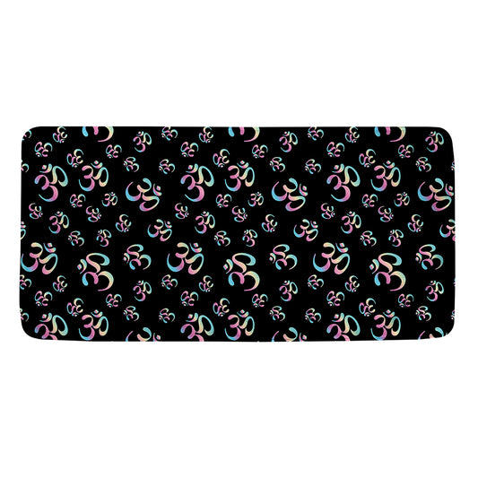 Om Sign Pattern Print Towel