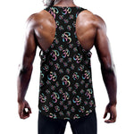 Om Sign Pattern Print Training Tank Top