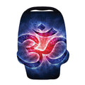 Om Sign Print Baby Seat Cover