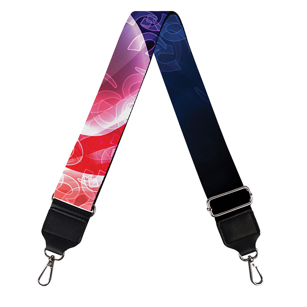 Om Sign Print Bag Strap