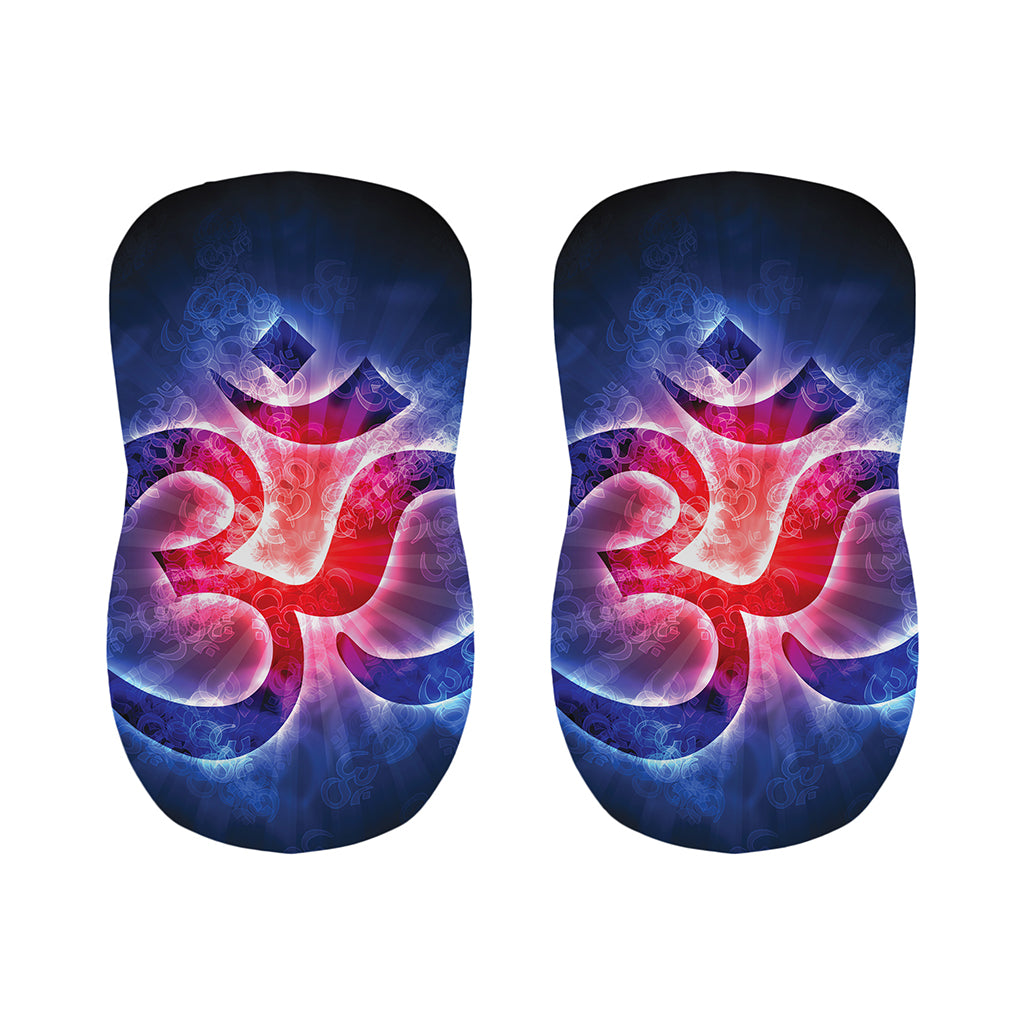 Om Sign Print Bar Stool Covers
