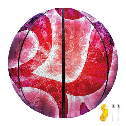 Om Sign Print Basketball
