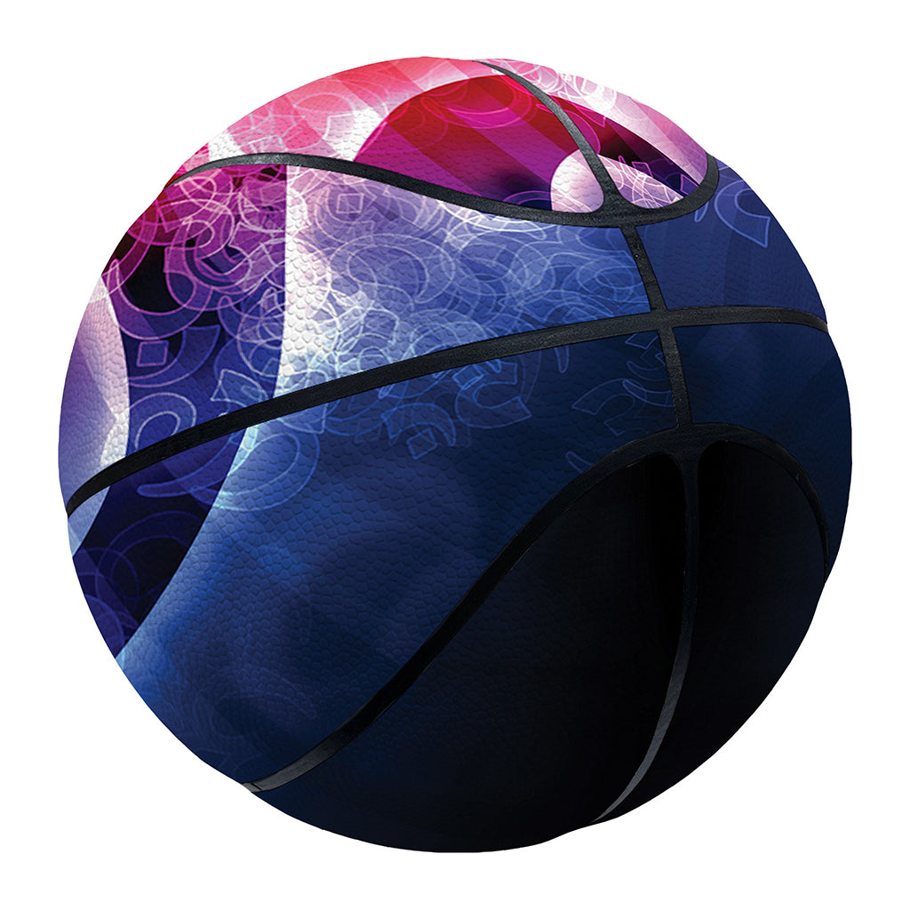 Om Sign Print Basketball