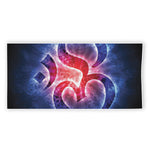 Om Sign Print Beach Towel