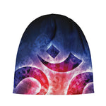 Om Sign Print Beanie