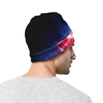 Om Sign Print Beanie