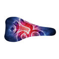 Om Sign Print Bicycle Seat Cover