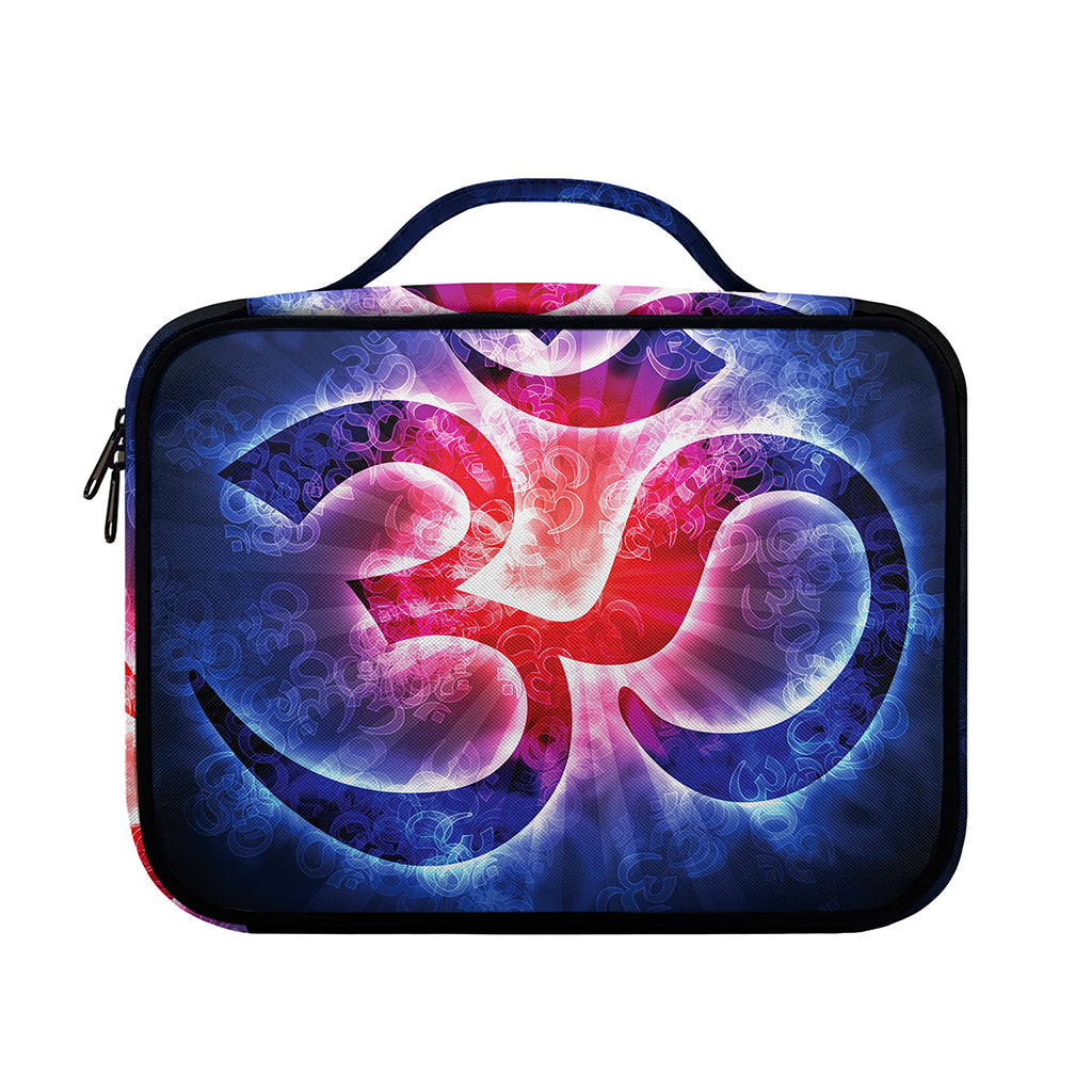 Om Sign Print Briefcase Bible Bag