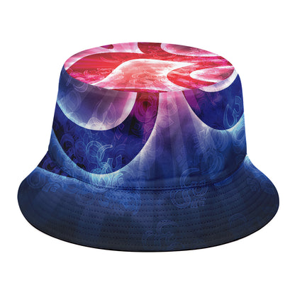 Om Sign Print Bucket Hat