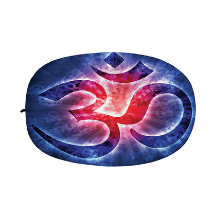 Om Sign Print Car Side Mirror Covers
