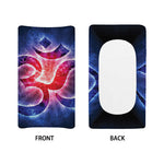 Om Sign Print Changing Pad Cover