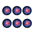 Om Sign Print Coaster Set