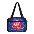 Om Sign Print Double Strap Bible Bag