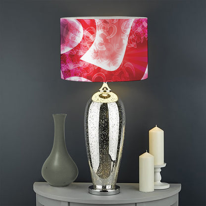 Om Sign Print Drum Lamp Shade
