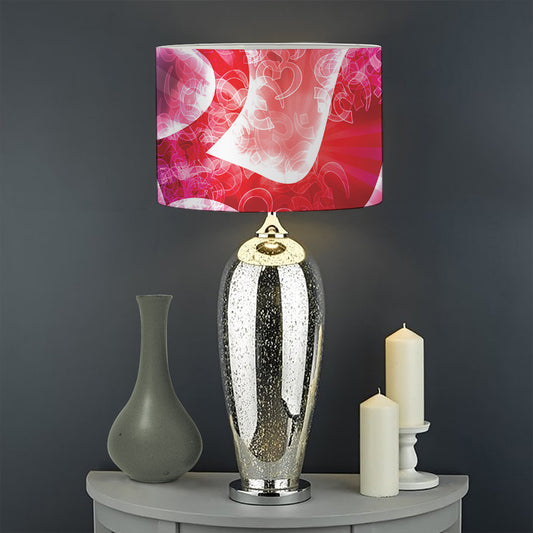 Om Sign Print Drum Lamp Shade