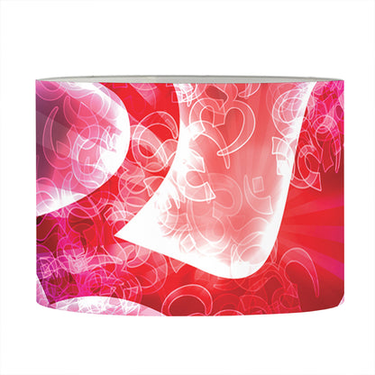 Om Sign Print Drum Lamp Shade