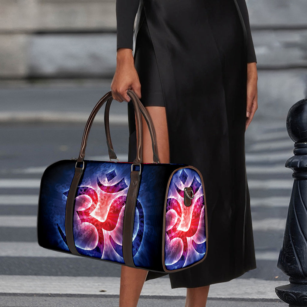Om Sign Print Duffle Bag